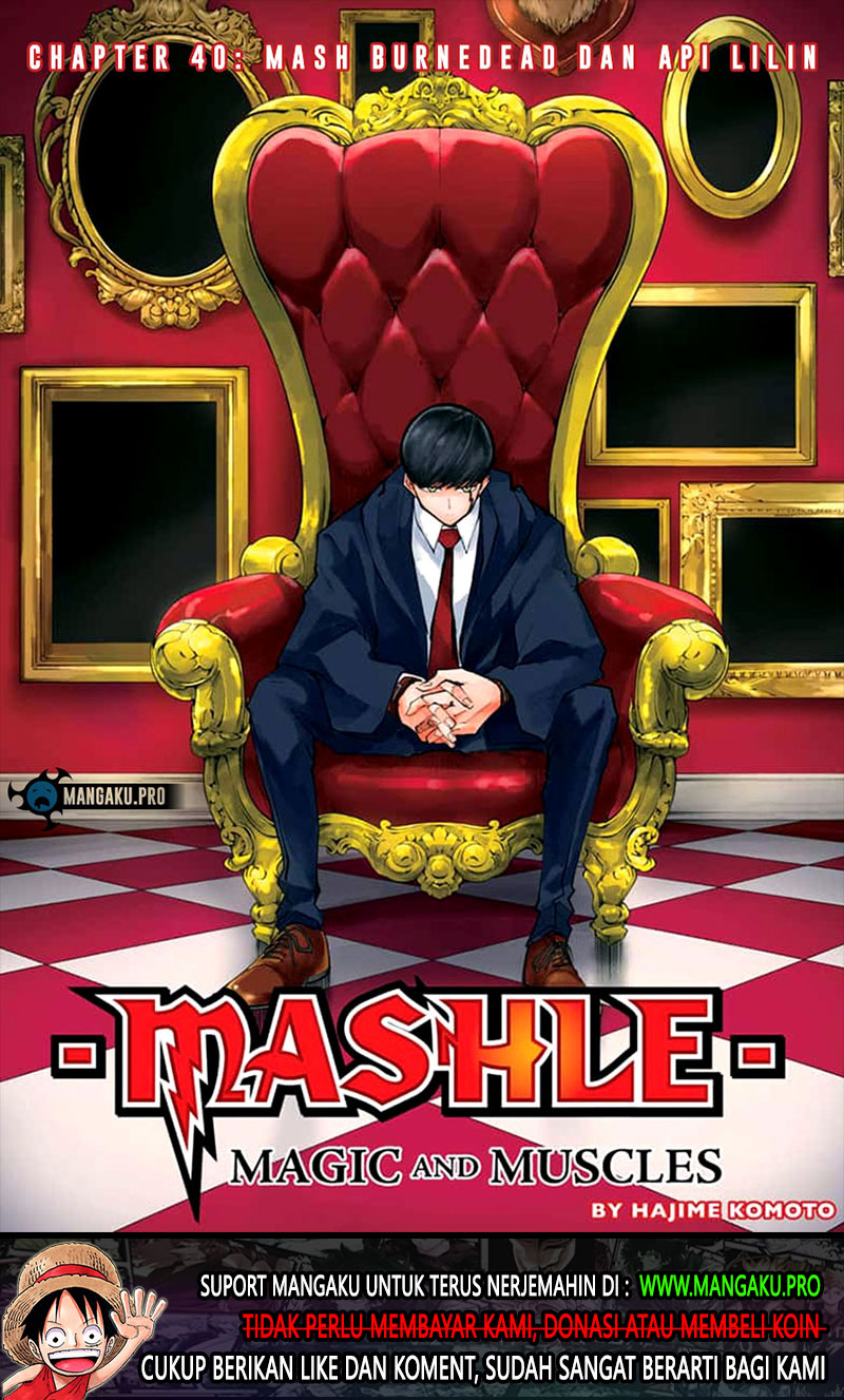 Manga Mashle: Magic and Muscles Chapter 40 gambar nomor 2