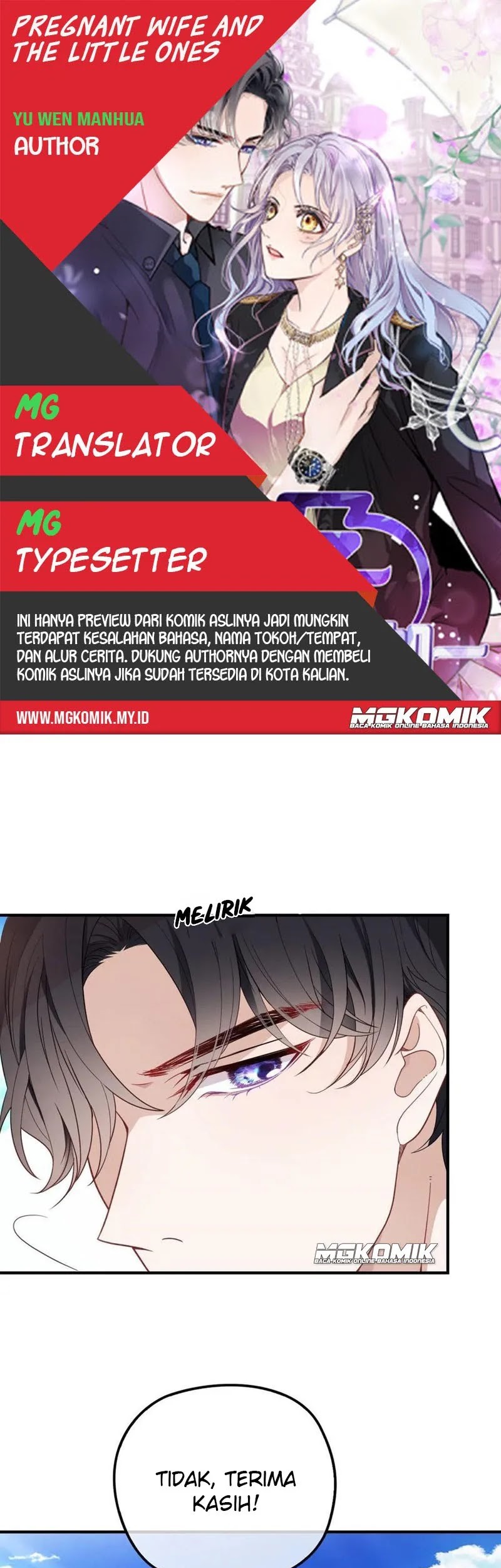 Komik Pregnant Wife, One Plus One Chapter 54 gambar nomor 1