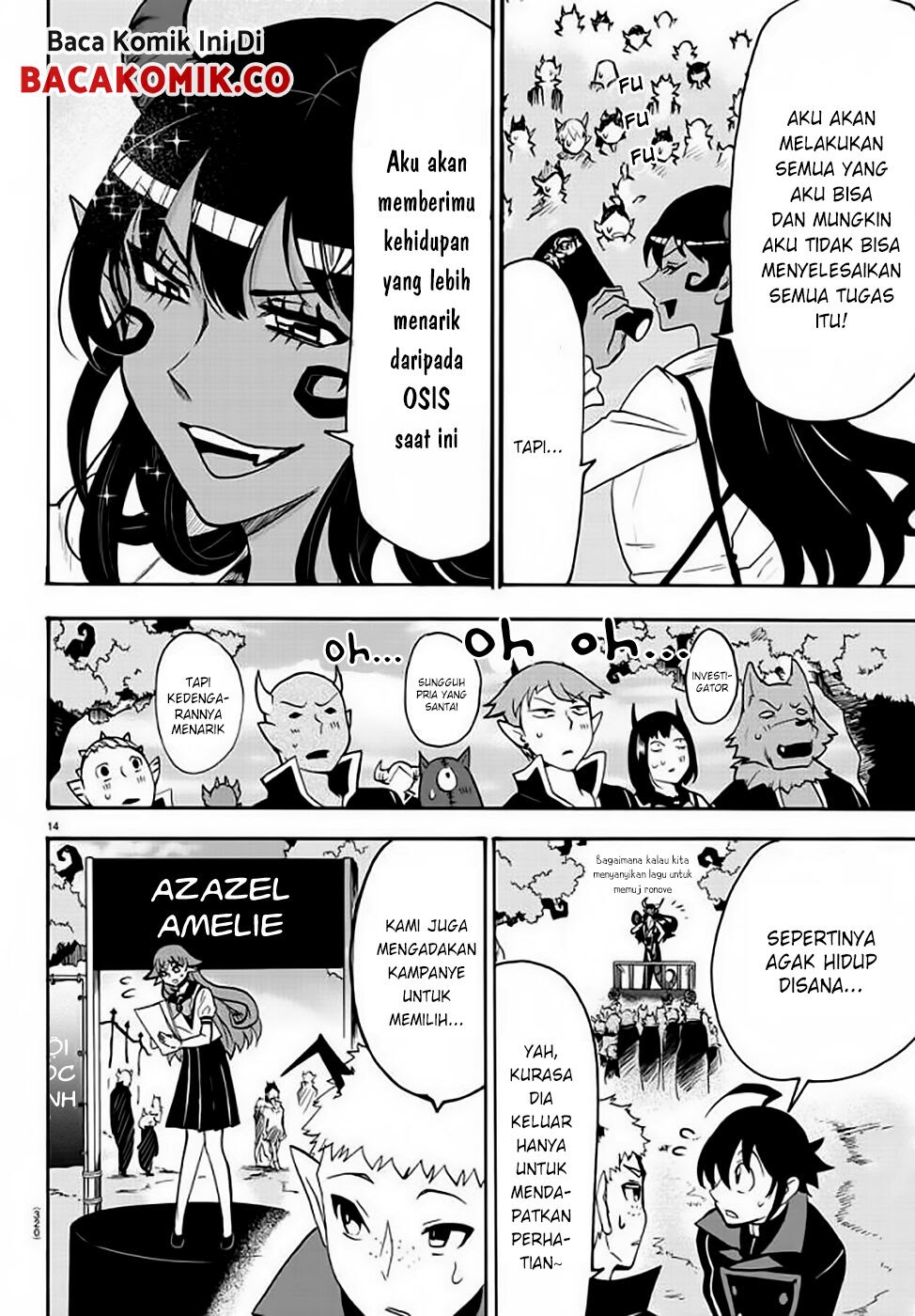 Mairimashita! Iruma-kun Chapter 50 Gambar 15