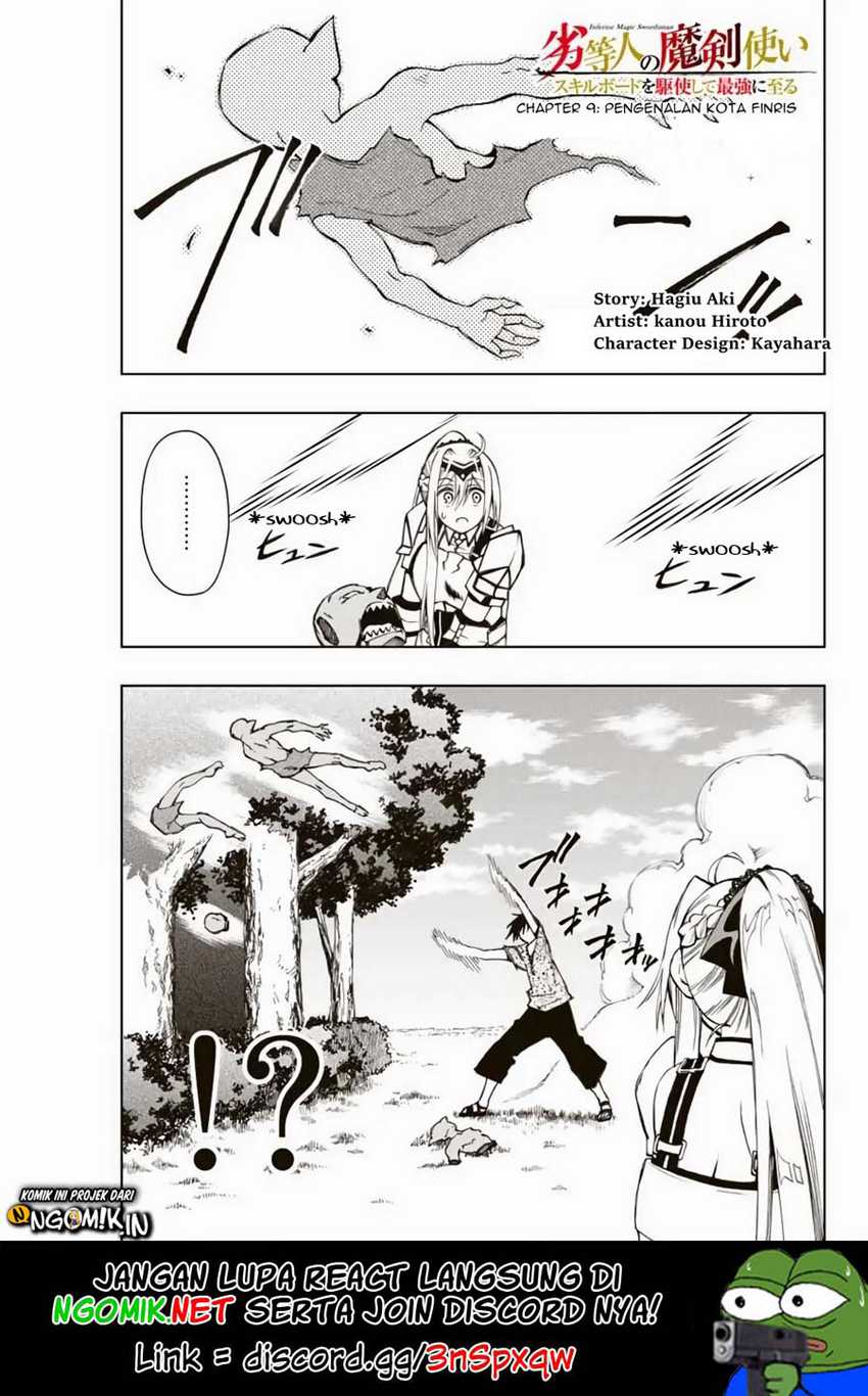 Manga The Reincarnated Inferior Magic Swordsman Chapter 9 gambar nomor 2