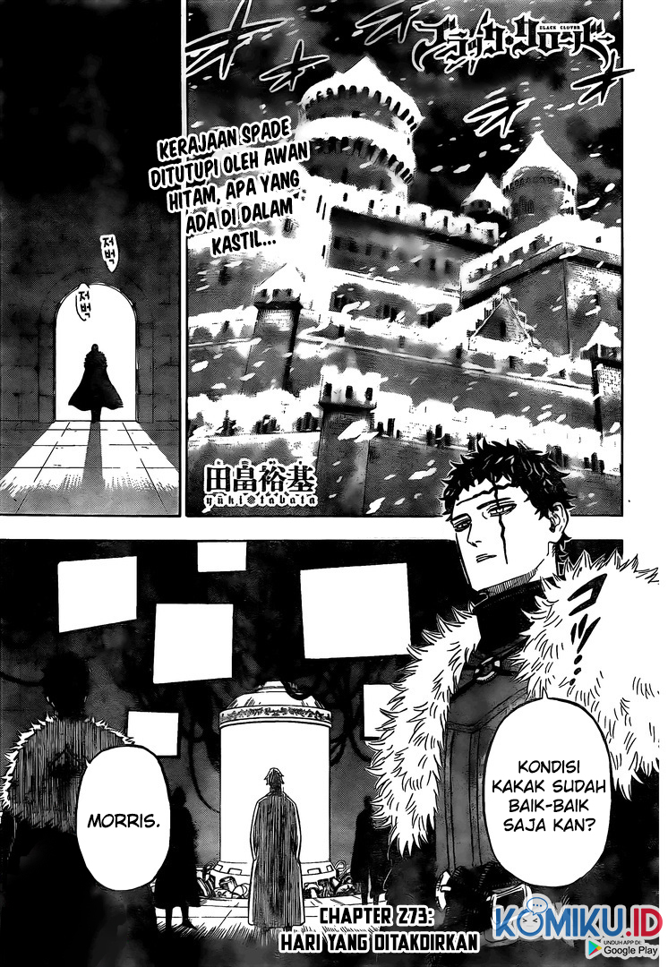 Manga Black Clover Chapter 273 gambar nomor 2
