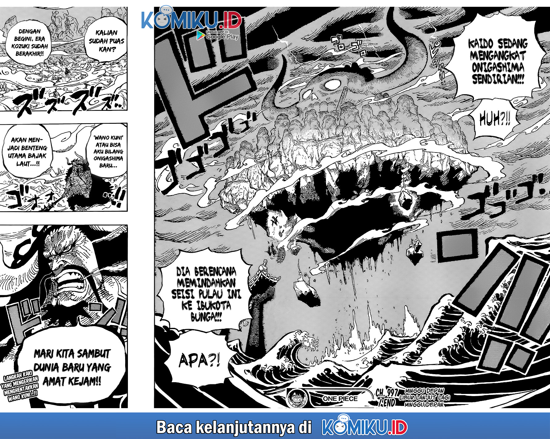 One Piece Chapter 997 Gambar 18