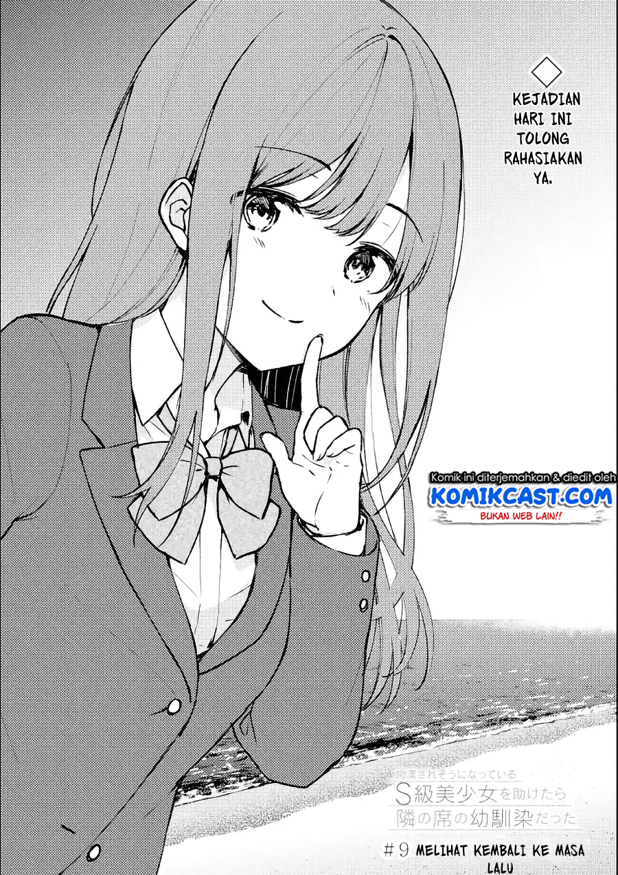 Chikan Saresou ni Natteiru S-kyuu Bishoujo wo Tasuketara Tonari no Seki no Osanajimi datta Chapter 09 Gambar 4