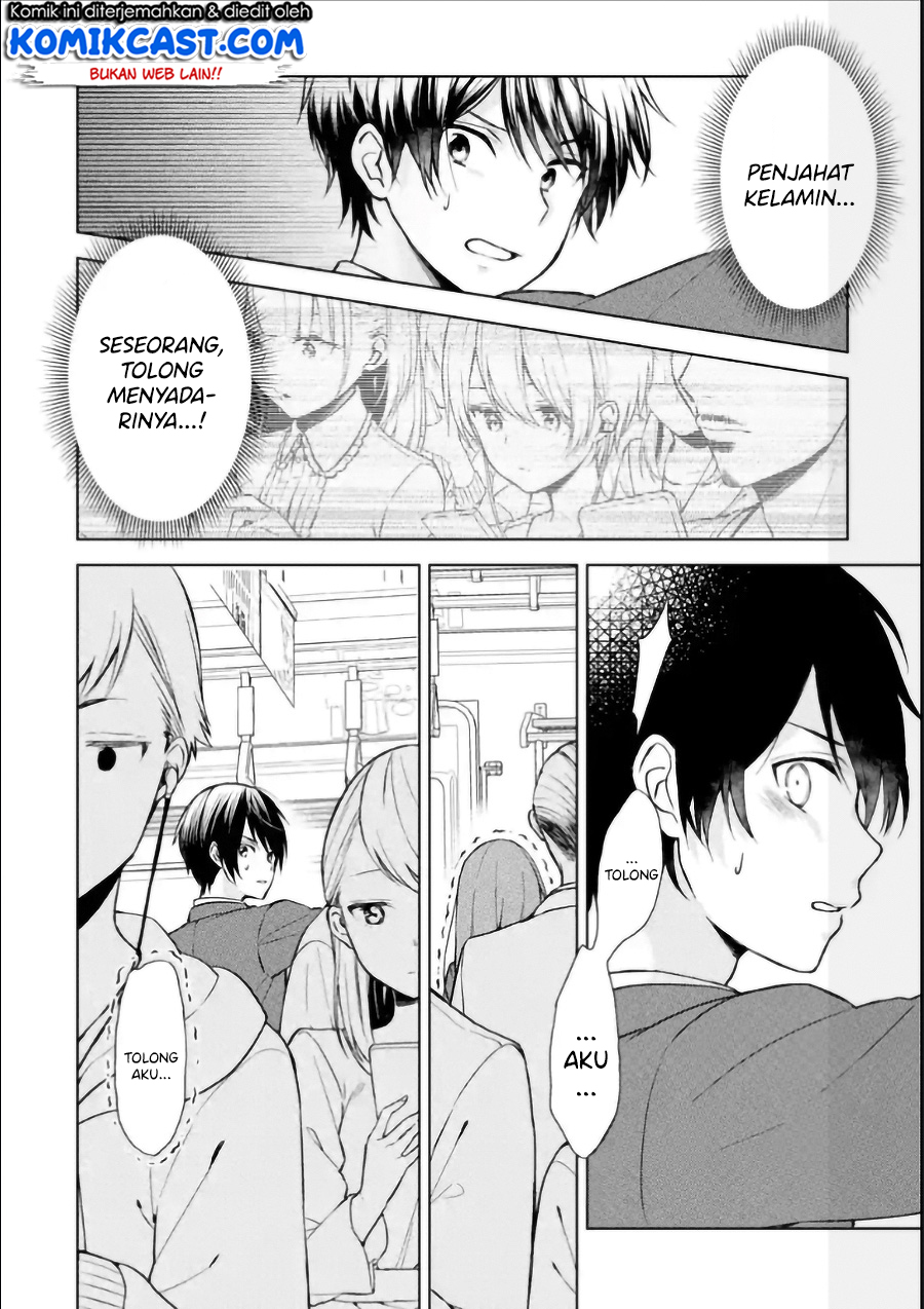 Chikan Saresou ni Natteiru S-kyuu Bishoujo wo Tasuketara Tonari no Seki no Osanajimi datta Chapter 01 Gambar 6