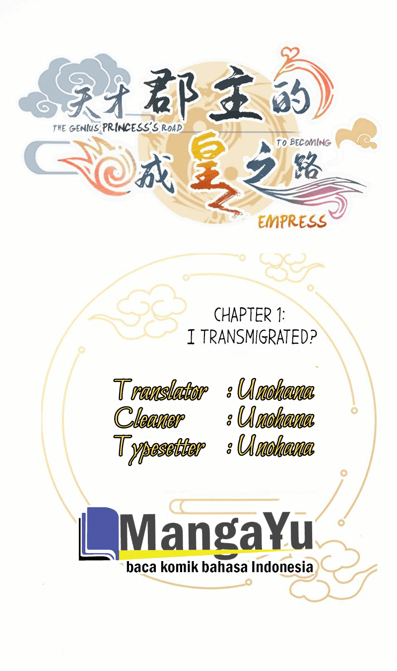Manhua The Genius Princess’s Road to Becoming Empress Chapter 01 gambar nomor 2