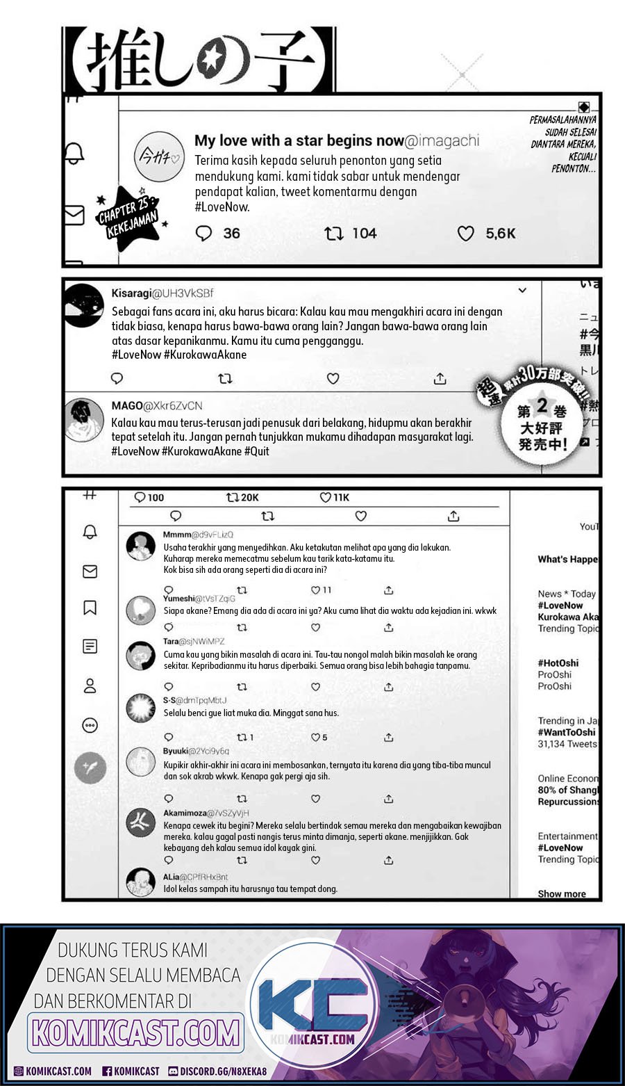 Manga Oshi no Ko Chapter 25 gambar nomor 2