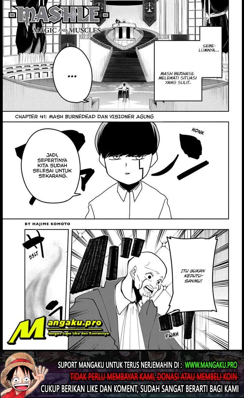 Manga Mashle: Magic and Muscles Chapter 41 gambar nomor 2