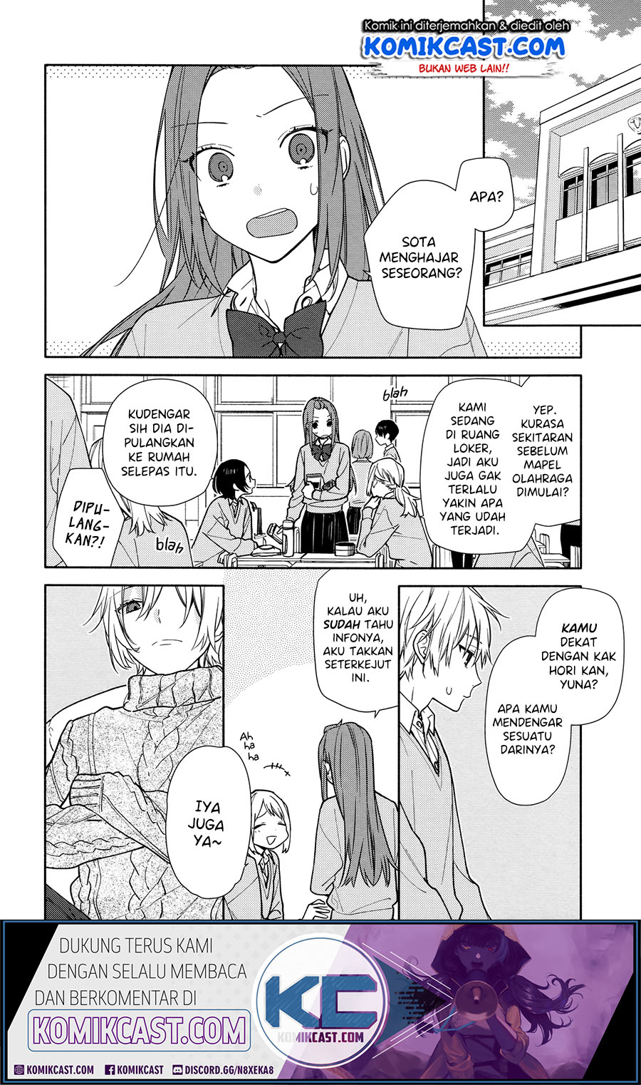 Horimiya Chapter 119.6 Gambar 14