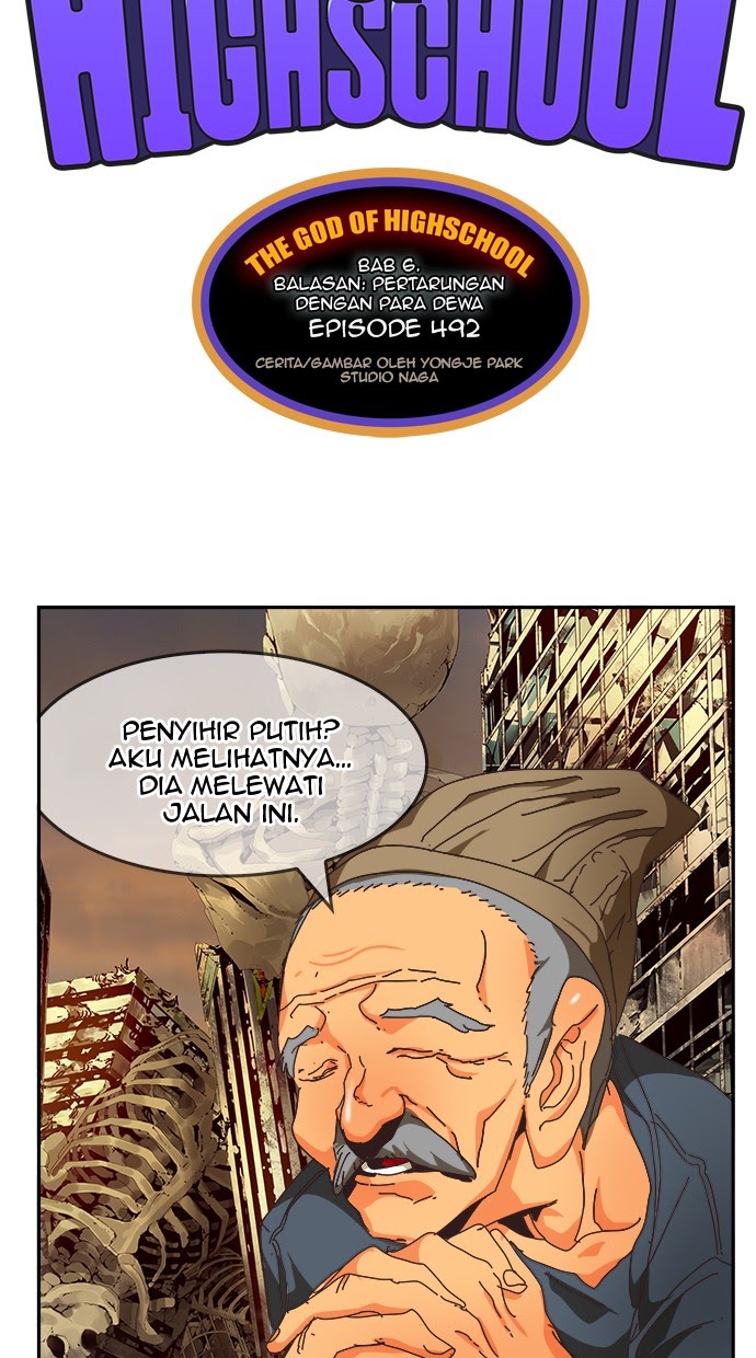 The God of High School Chapter 492 Gambar 29