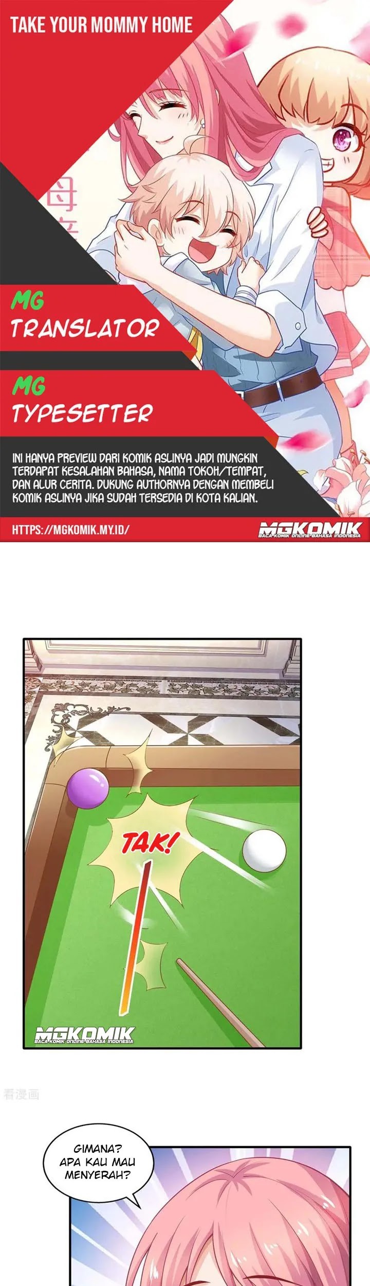 Komik Take Your Mommy Home Chapter 104 gambar nomor 1