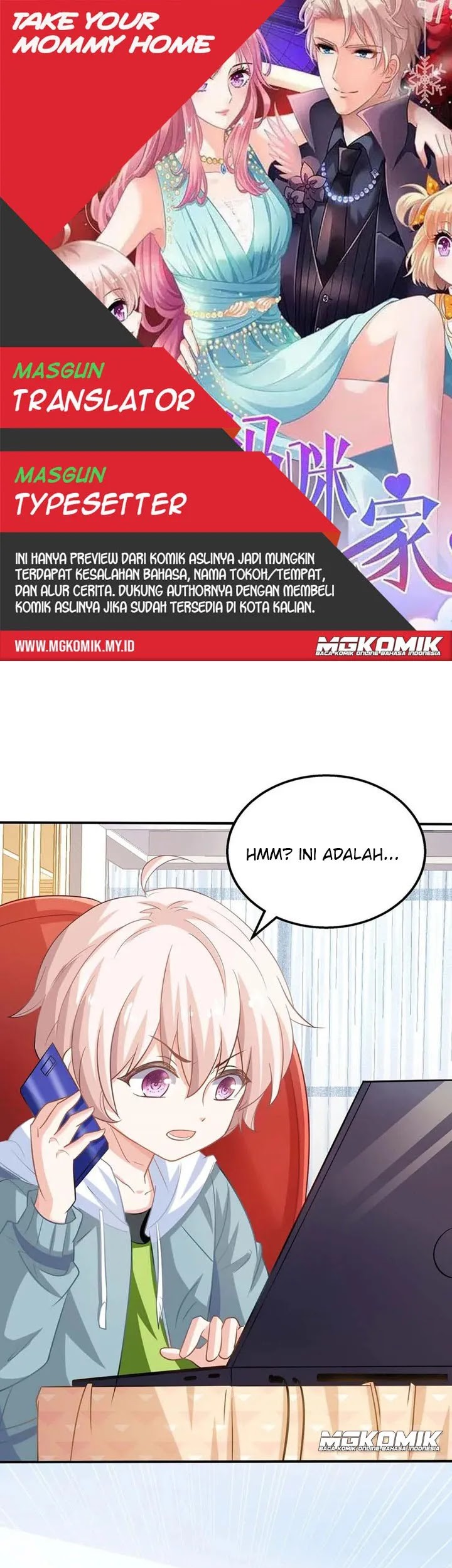 Komik Take Your Mommy Home Chapter 99 gambar nomor 1