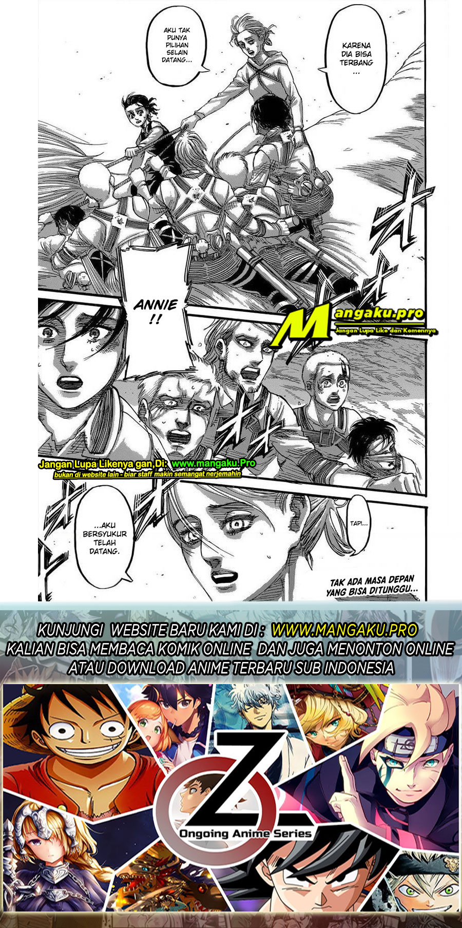 Shingeki no Kyojin Chapter 135.2 Gambar 22