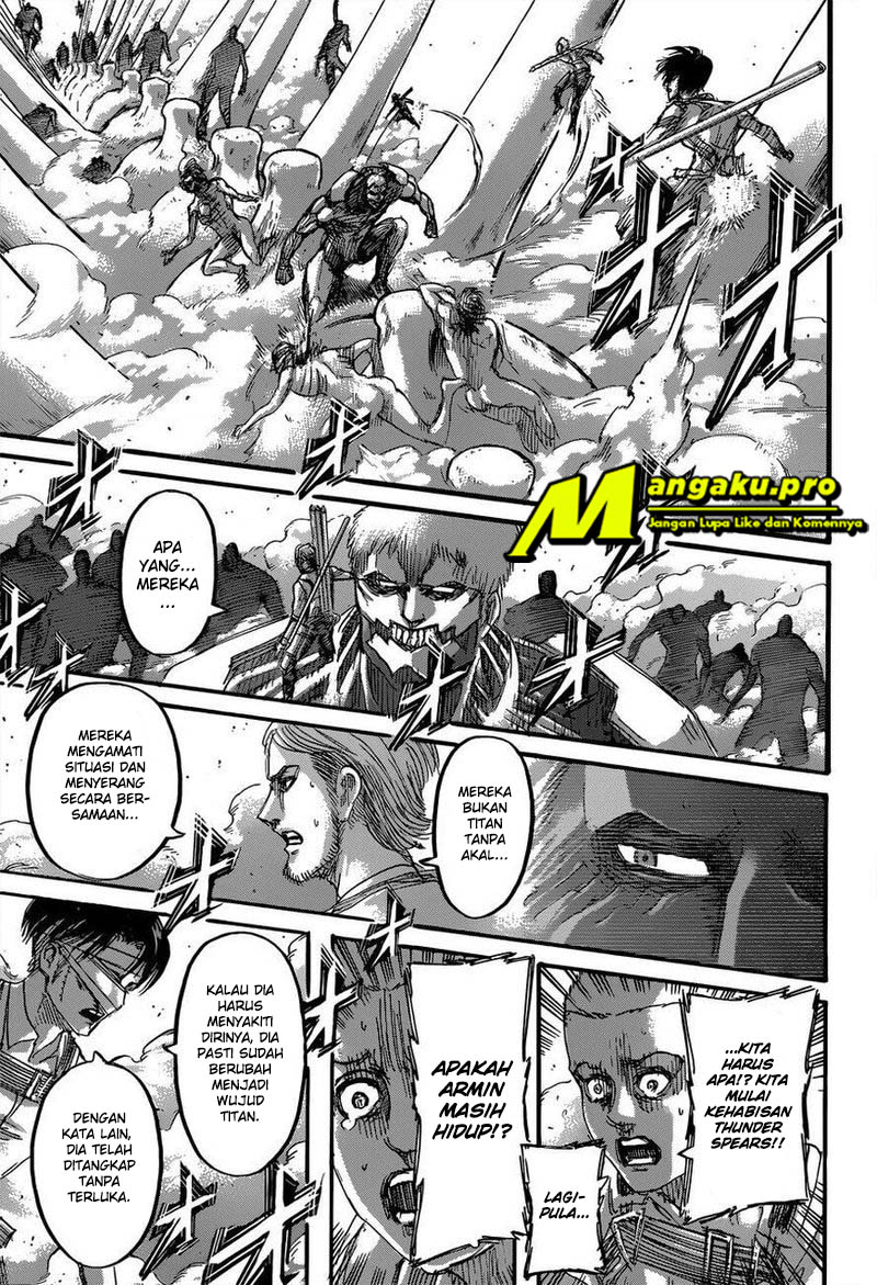 Shingeki no Kyojin Chapter 135.1 Gambar 15