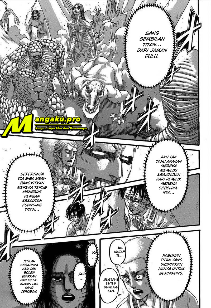 Shingeki no Kyojin Chapter 135.1 Gambar 17