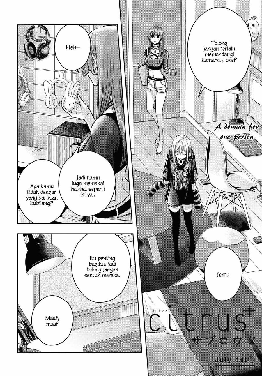 Komik Citrus Plus Chapter 15 gambar nomor 1