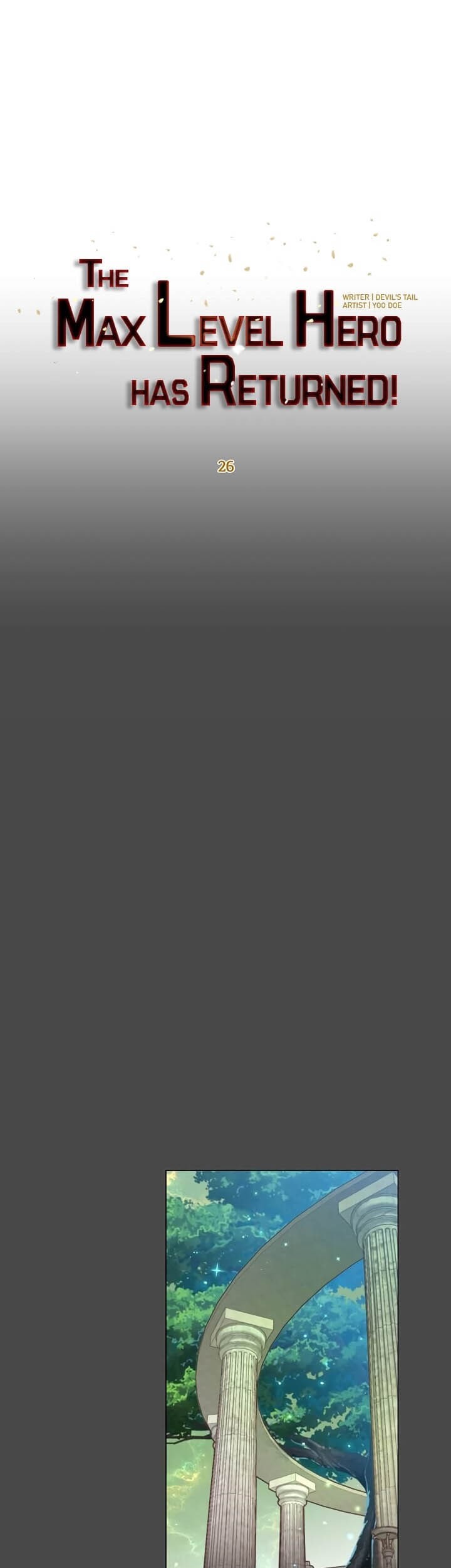 The MAX leveled hero will return! Chapter 26 Gambar 35