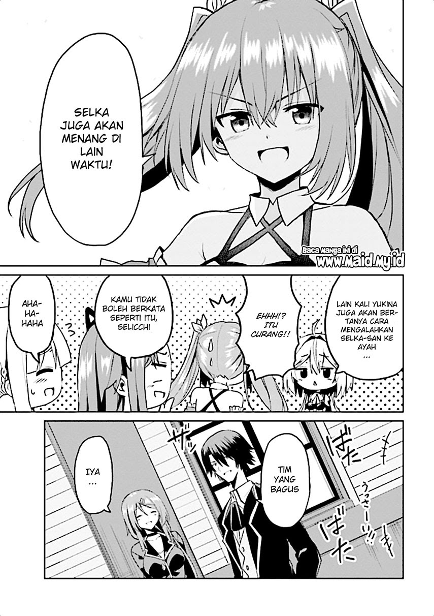 Risou no Musume Nara Sekai Saikyou Demo Kawaigatte Kuremasuka Chapter 06.2 Gambar 18