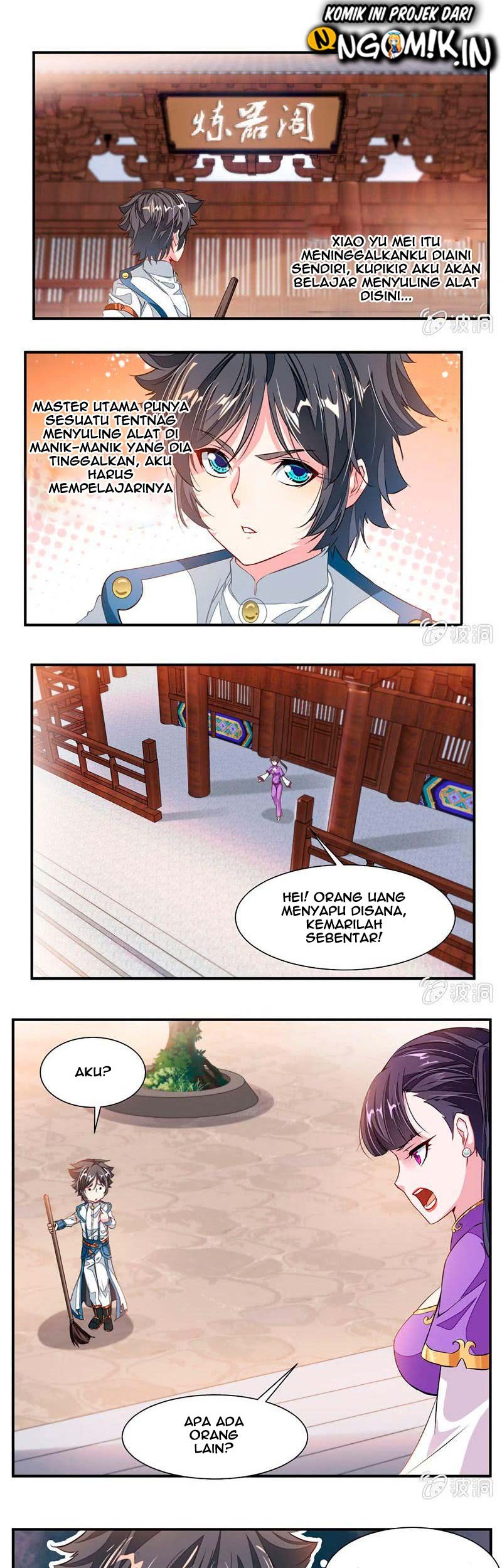 Jiuyang Shenwang Chapter 61 Gambar 3