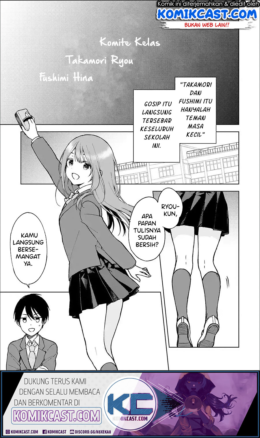Manga Chikan Saresou ni Natteiru S-kyuu Bishoujo wo Tasuketara Tonari no Seki no Osanajimi datta Chapter 13 gambar nomor 2