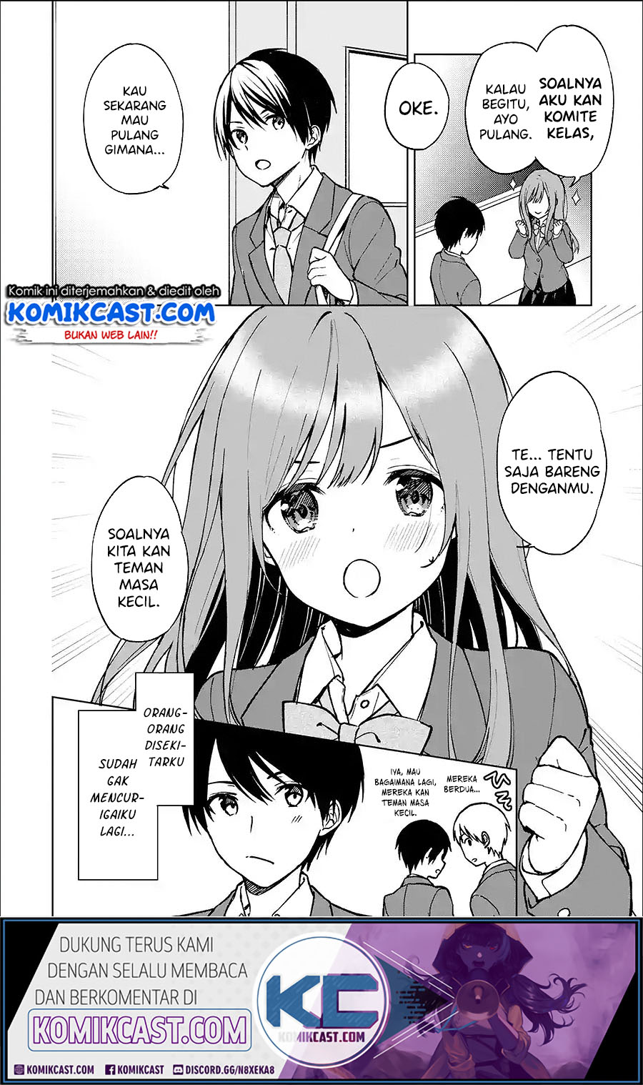 Chikan Saresou ni Natteiru S-kyuu Bishoujo wo Tasuketara Tonari no Seki no Osanajimi datta Chapter 13 Gambar 3