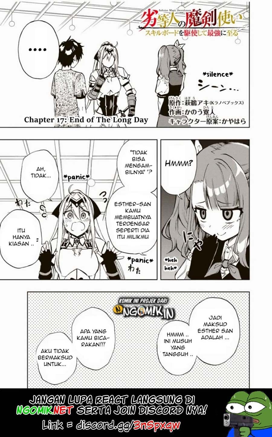 Manga The Reincarnated Inferior Magic Swordsman Chapter 17 gambar nomor 2