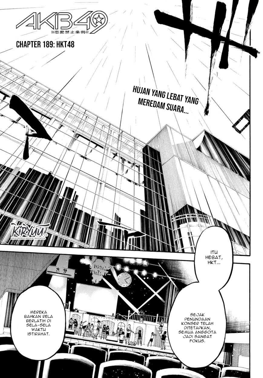 Manga AKB49 Chapter 189 gambar nomor 2