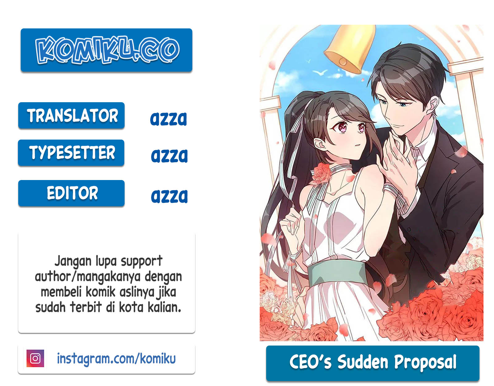 Komik CEO’s Sudden Proposal Chapter 57 gambar nomor 1