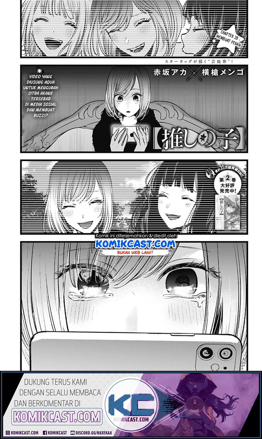 Manga Oshi no Ko Chapter 28 gambar nomor 2