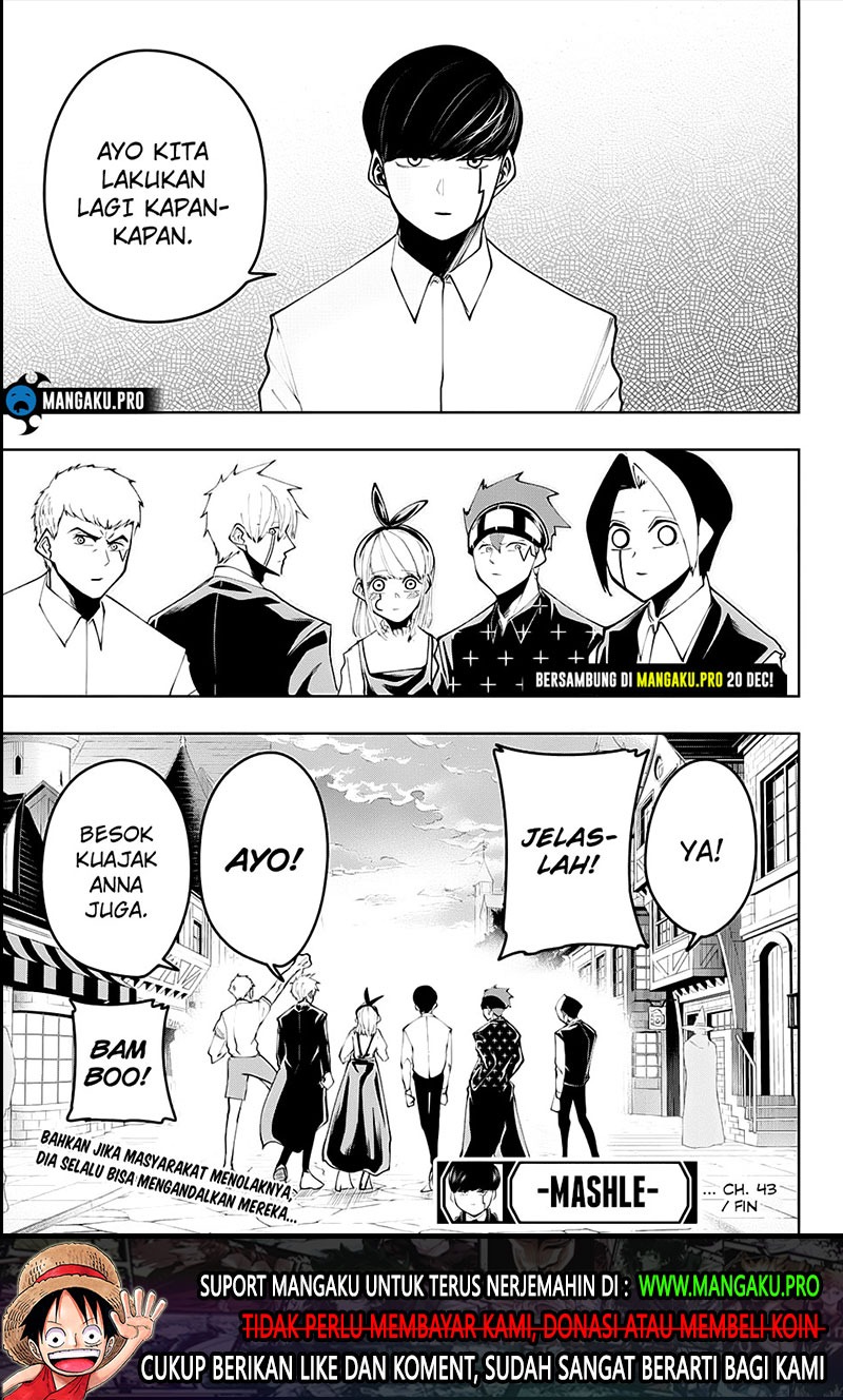 Mashle: Magic and Muscles Chapter 43 Gambar 20