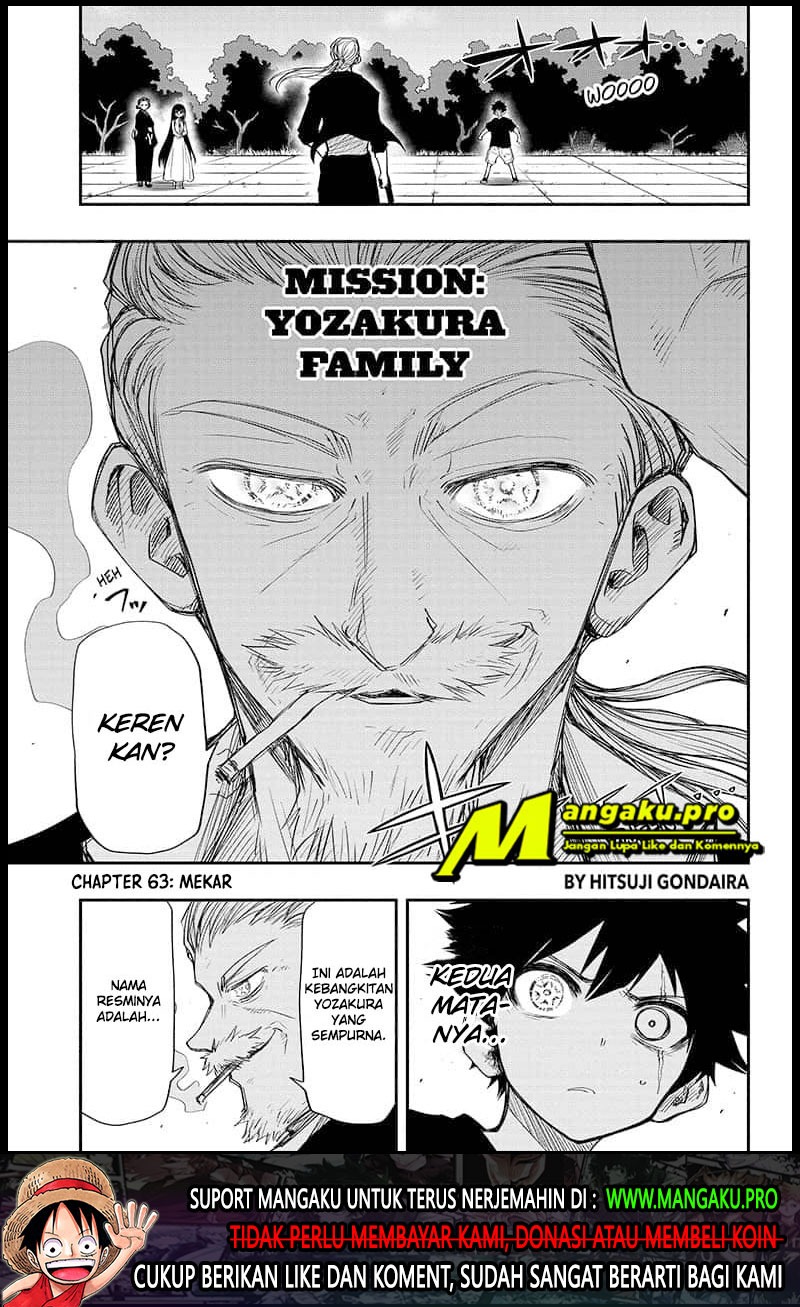 Manga Mission: Yozakura Family Chapter 63 gambar nomor 2
