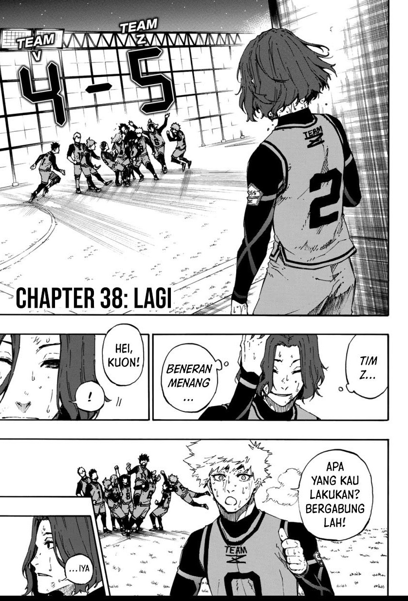 Komik Blue Lock Chapter 38 gambar nomor 1