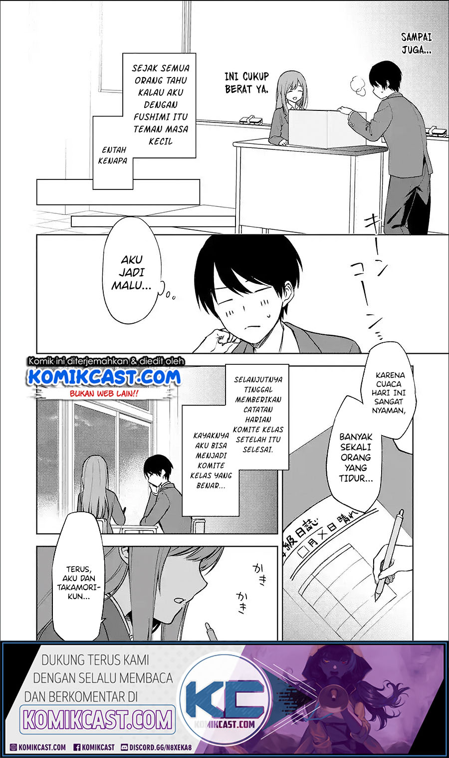 Chikan Saresou ni Natteiru S-kyuu Bishoujo wo Tasuketara Tonari no Seki no Osanajimi datta Chapter 14 Gambar 11