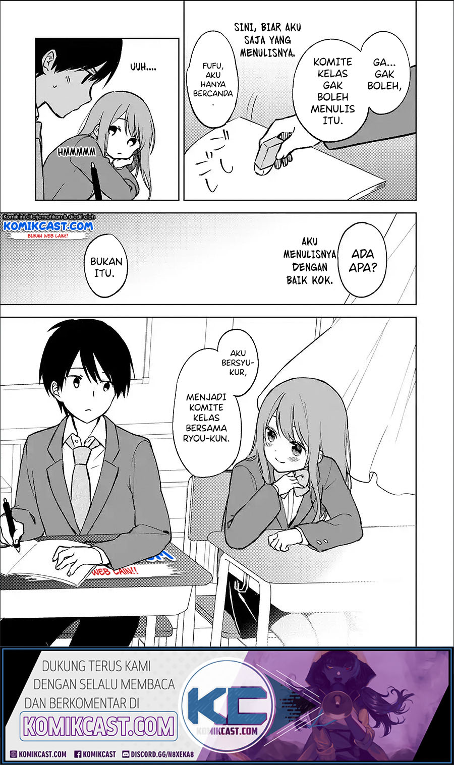 Chikan Saresou ni Natteiru S-kyuu Bishoujo wo Tasuketara Tonari no Seki no Osanajimi datta Chapter 14 Gambar 14