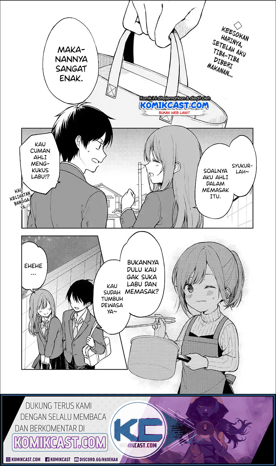 Manga Chikan Saresou ni Natteiru S-kyuu Bishoujo wo Tasuketara Tonari no Seki no Osanajimi datta Chapter 14 gambar nomor 2
