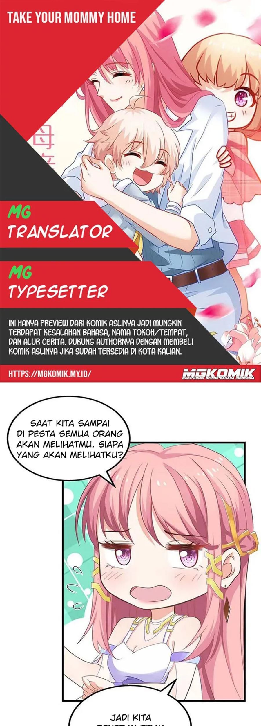 Komik Take Your Mommy Home Chapter 155 gambar nomor 1