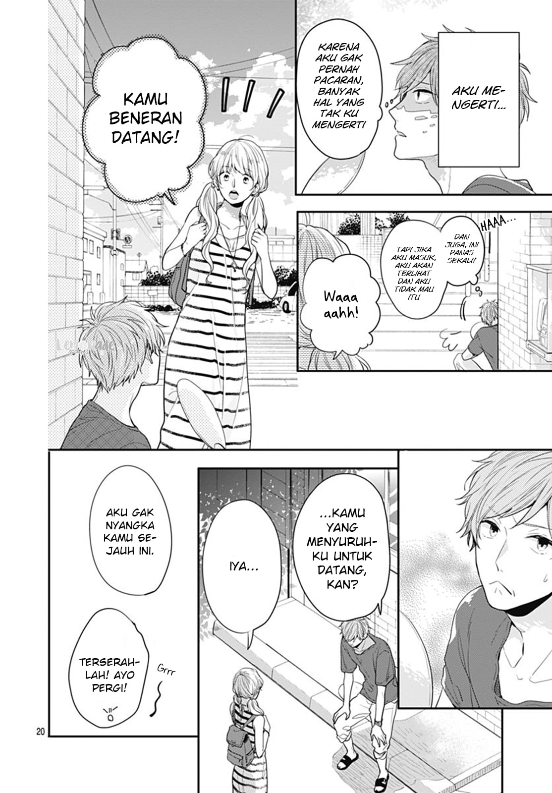 Koi wo Shiranai Bokutachi wa Chapter 7 Gambar 44