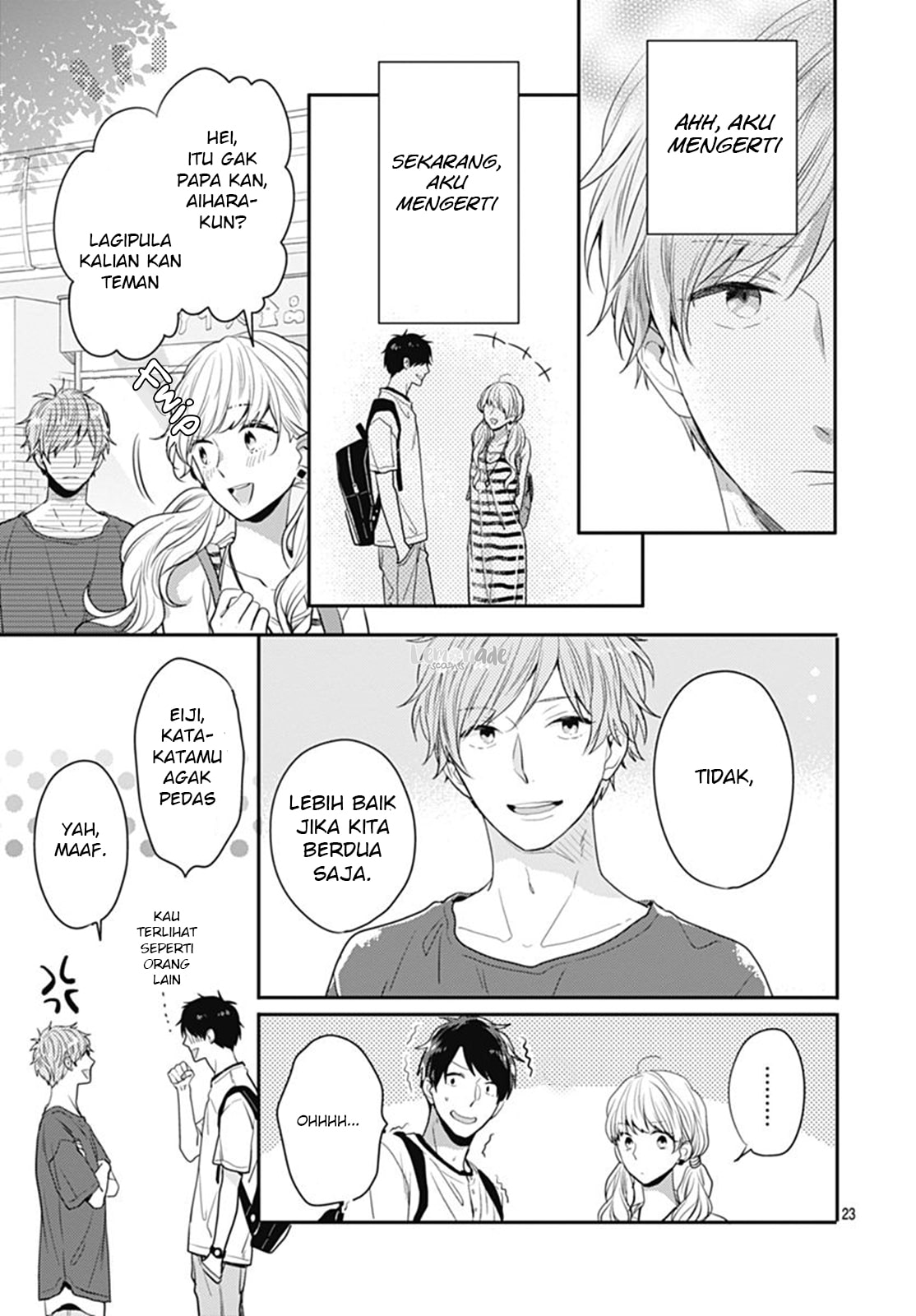 Koi wo Shiranai Bokutachi wa Chapter 7 Gambar 50