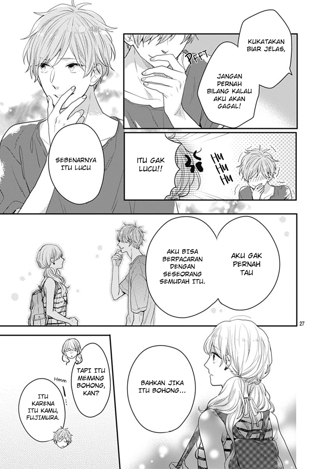 Koi wo Shiranai Bokutachi wa Chapter 7 Gambar 58