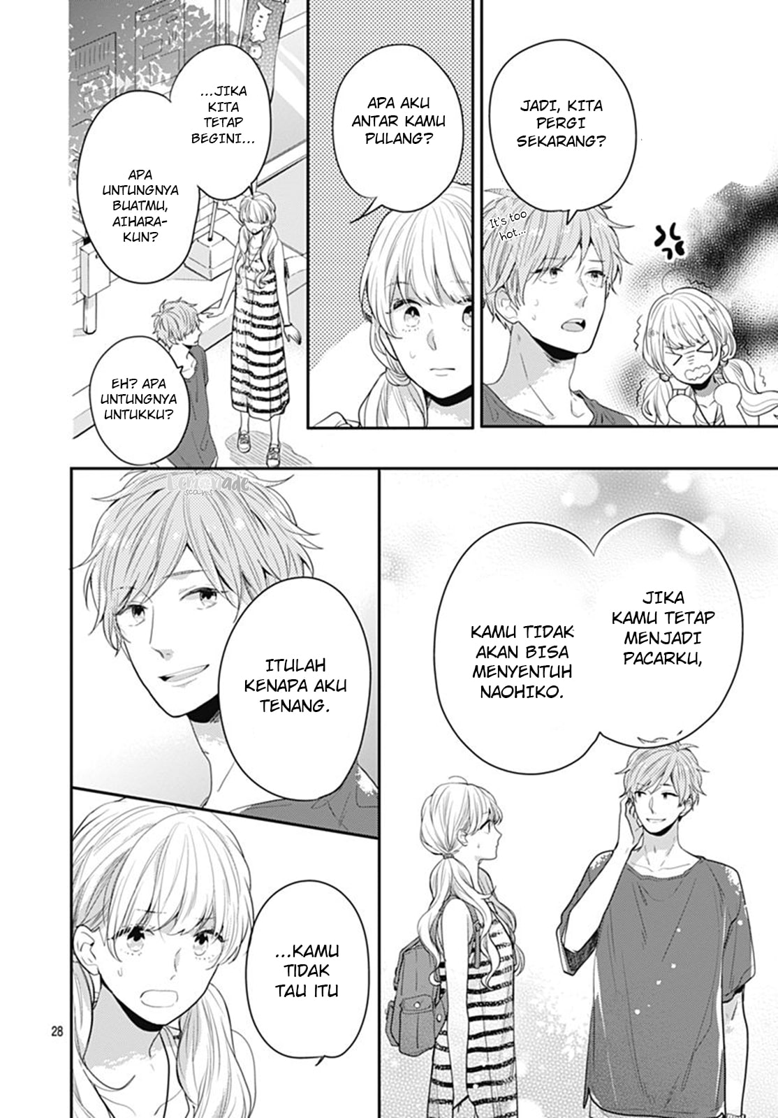 Koi wo Shiranai Bokutachi wa Chapter 7 Gambar 60