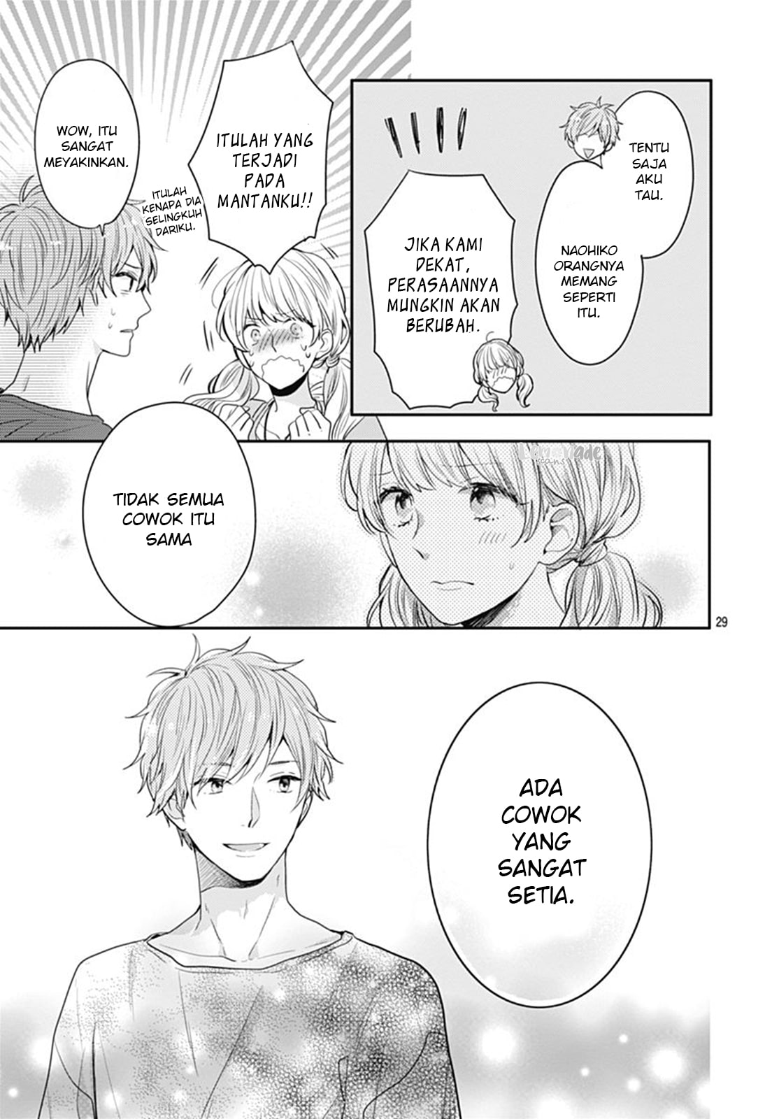 Koi wo Shiranai Bokutachi wa Chapter 7 Gambar 62
