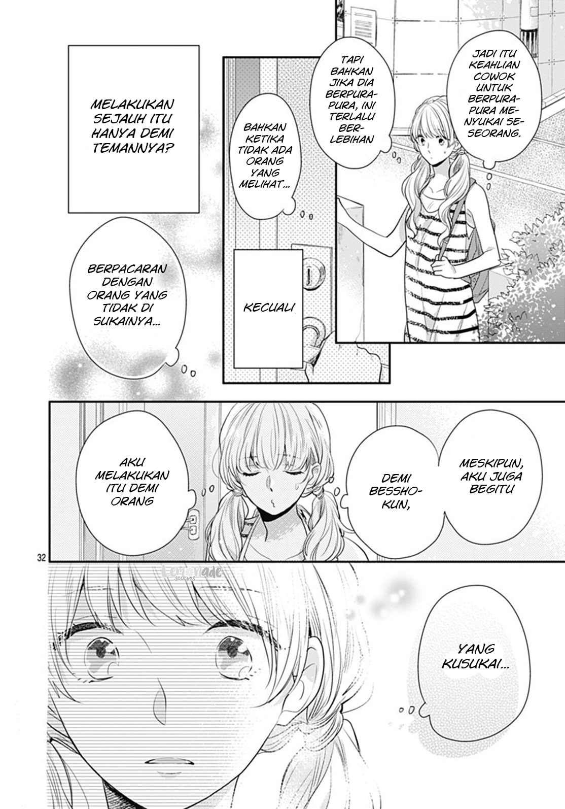 Koi wo Shiranai Bokutachi wa Chapter 7 Gambar 68