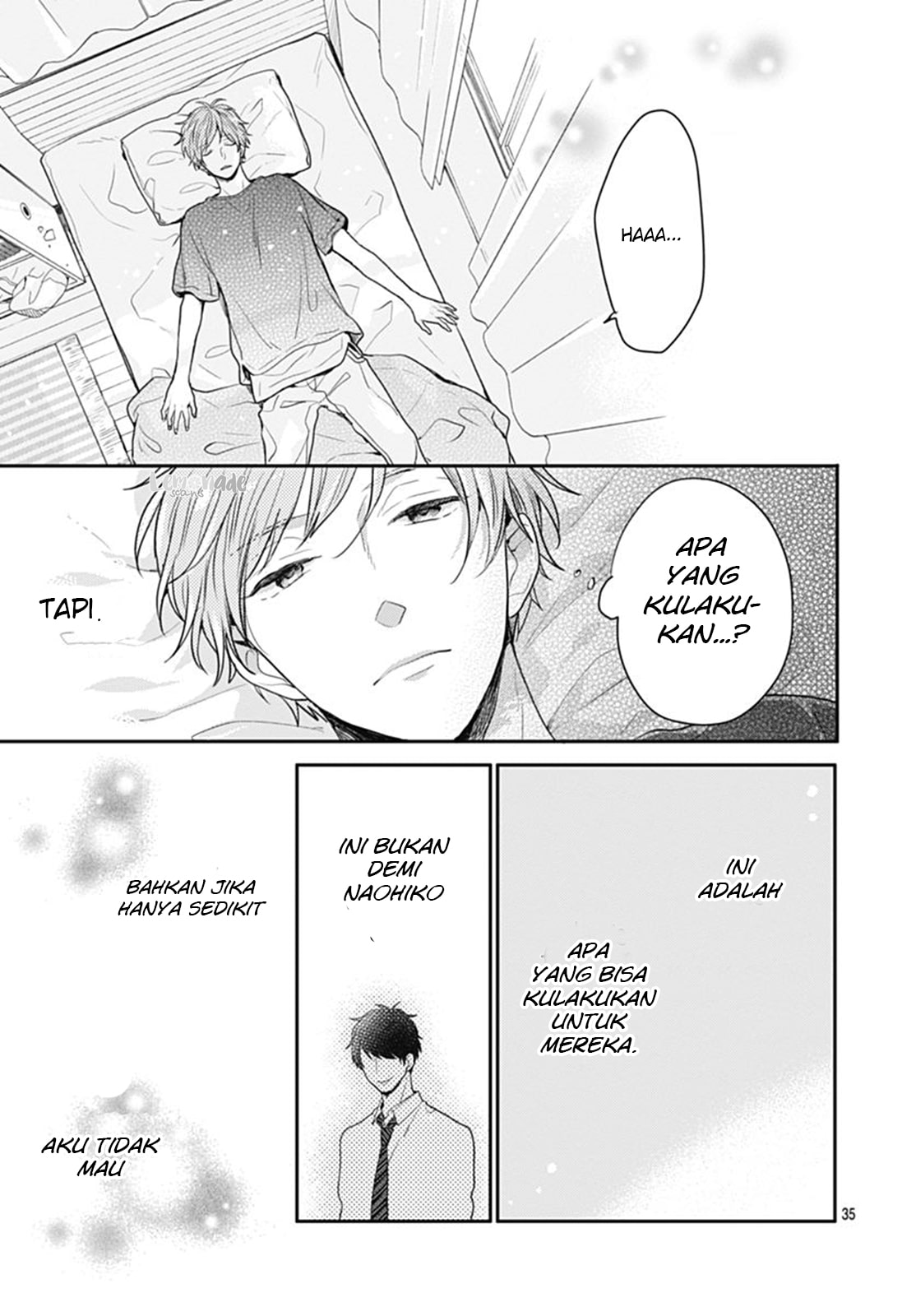 Koi wo Shiranai Bokutachi wa Chapter 7 Gambar 74