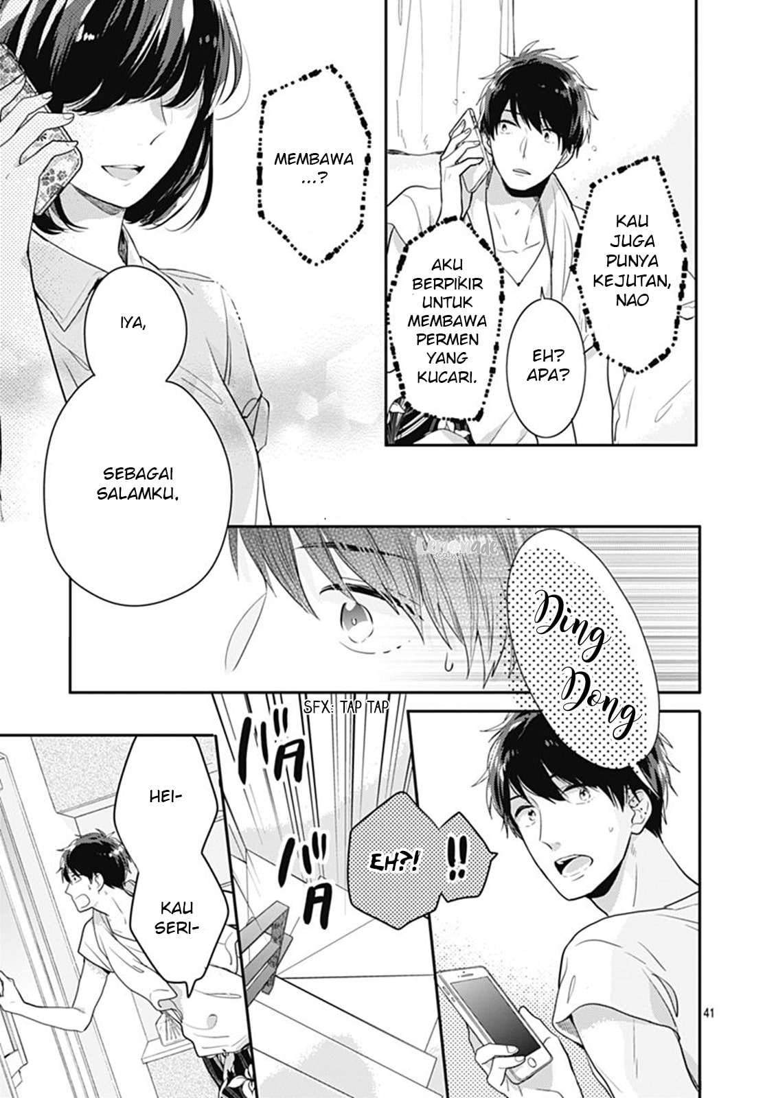 Koi wo Shiranai Bokutachi wa Chapter 7 Gambar 86