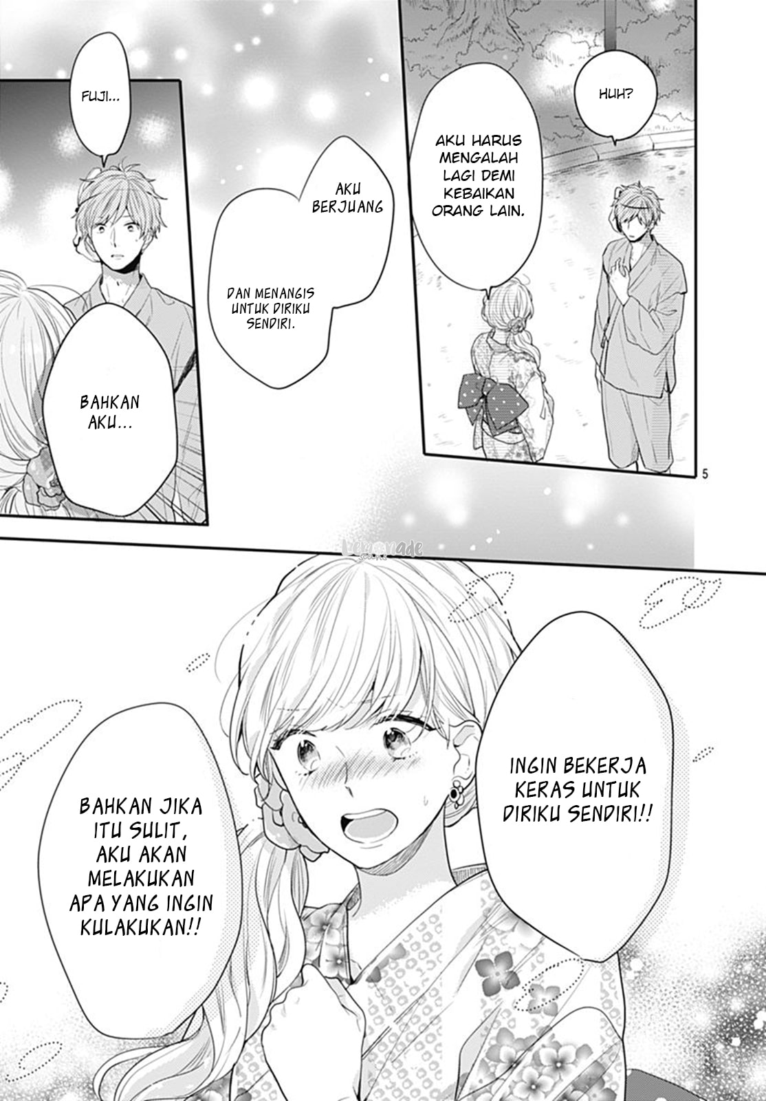 Koi wo Shiranai Bokutachi wa Chapter 7 Gambar 13