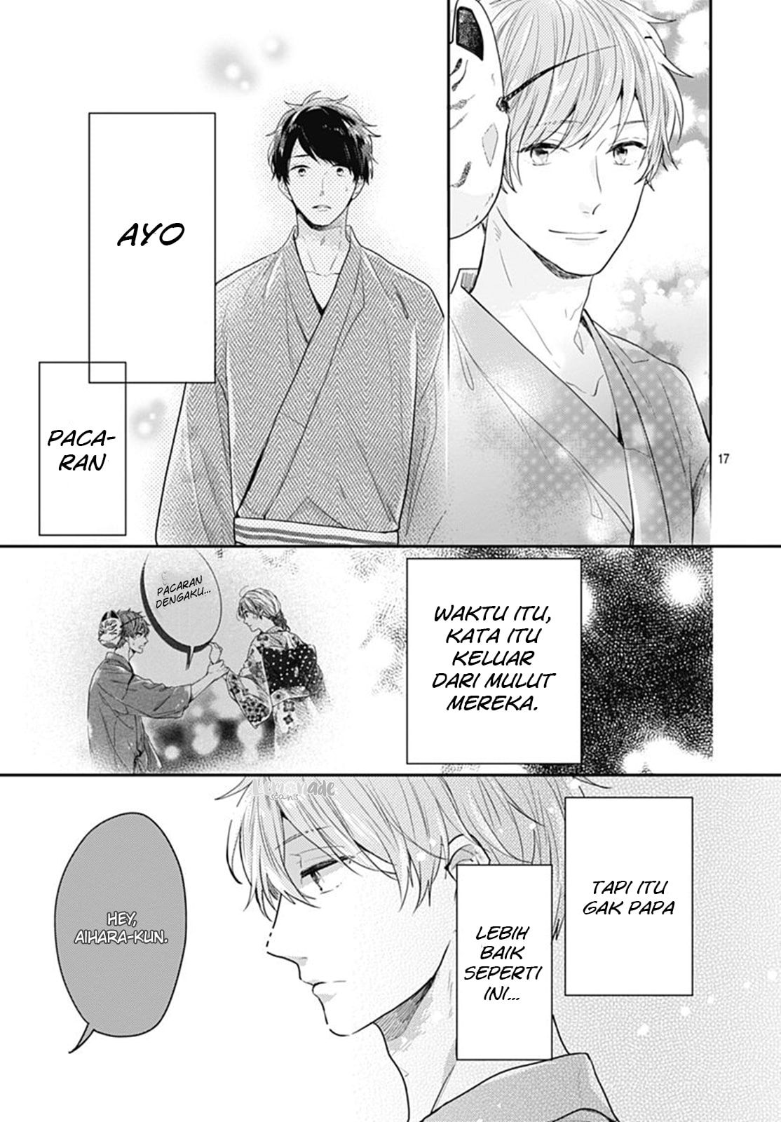 Koi wo Shiranai Bokutachi wa Chapter 7 Gambar 38