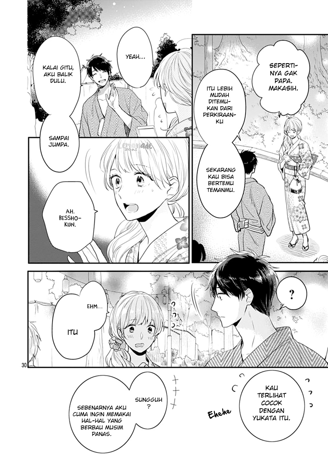 Koi wo Shiranai Bokutachi wa Chapter 6 Gambar 64