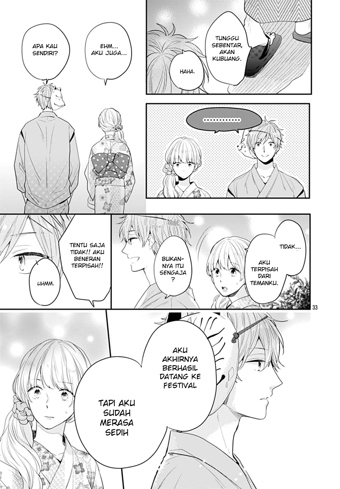 Koi wo Shiranai Bokutachi wa Chapter 6 Gambar 69