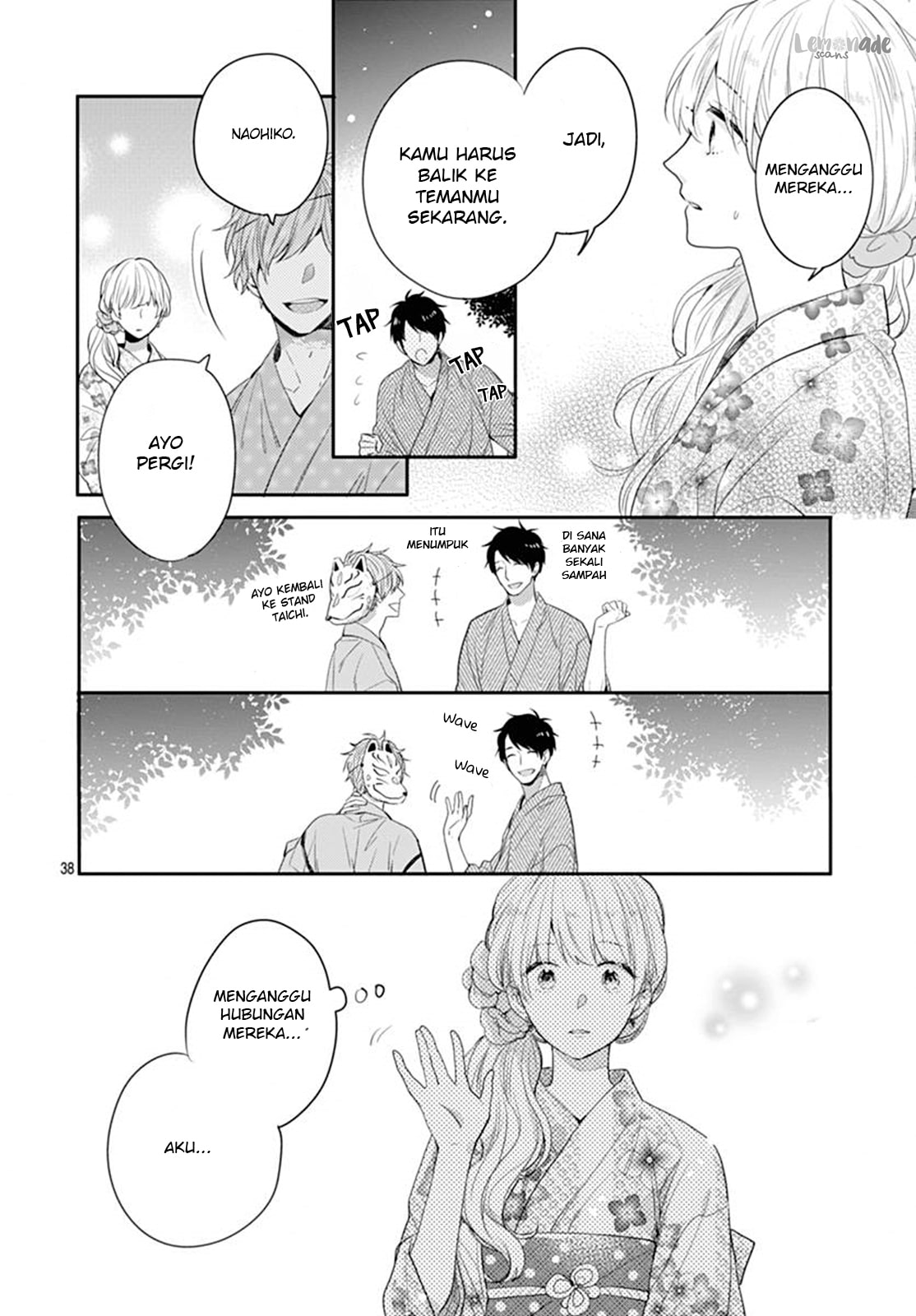 Koi wo Shiranai Bokutachi wa Chapter 6 Gambar 80