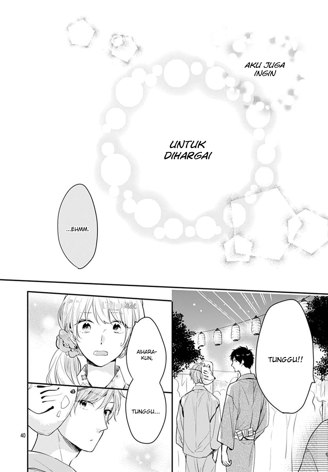 Koi wo Shiranai Bokutachi wa Chapter 6 Gambar 83