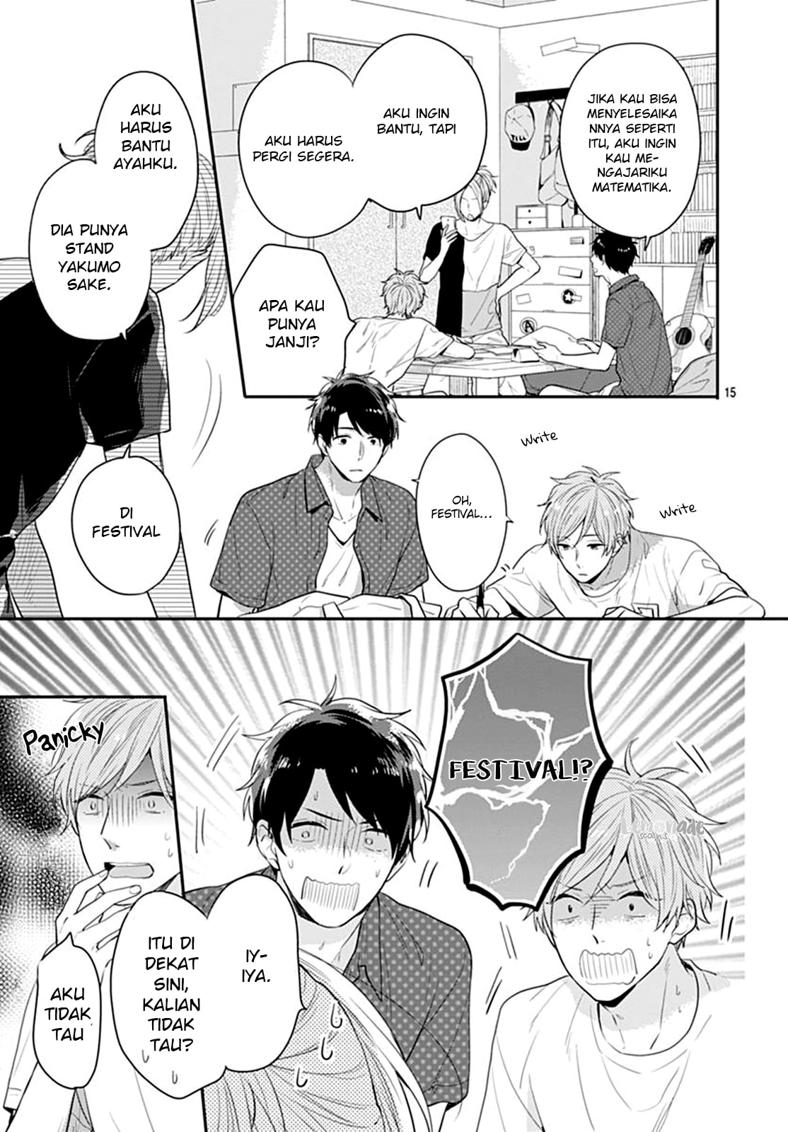 Koi wo Shiranai Bokutachi wa Chapter 6 Gambar 34